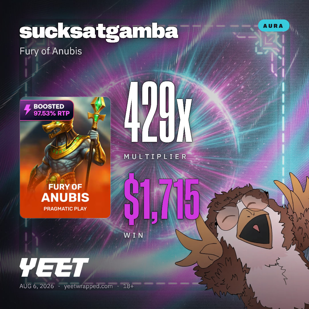 sucksatgamba hit 428.8x on Fury of Anubis