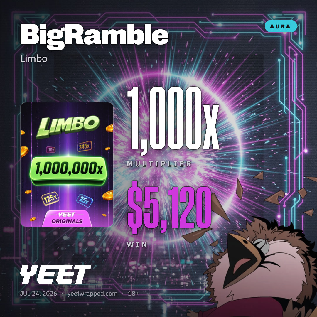 BigRamble hit 1,000x on Limbo