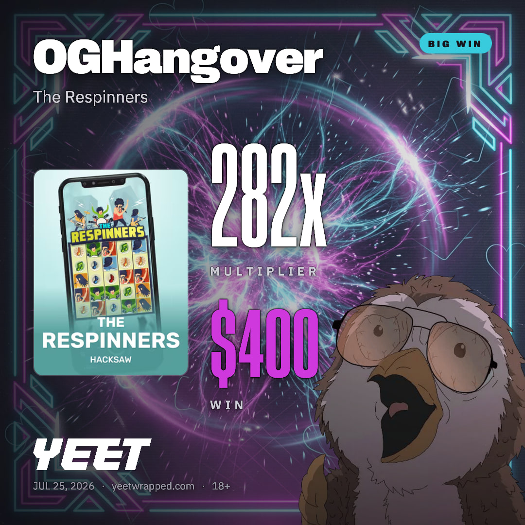 OGHangover hit 282.1x on The Respinners