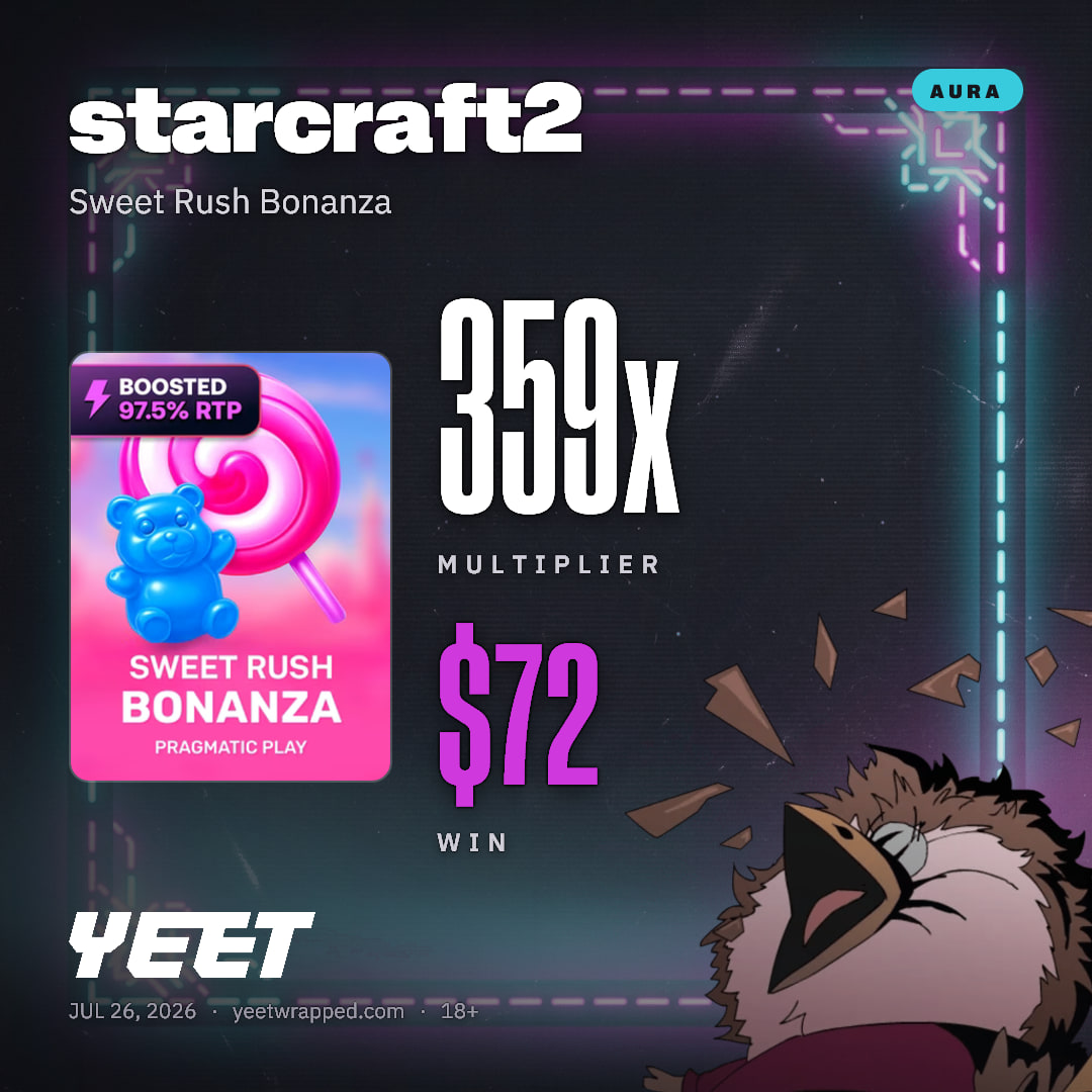 starcraft2 hit 359.1x on Sweet Rush Bonanza