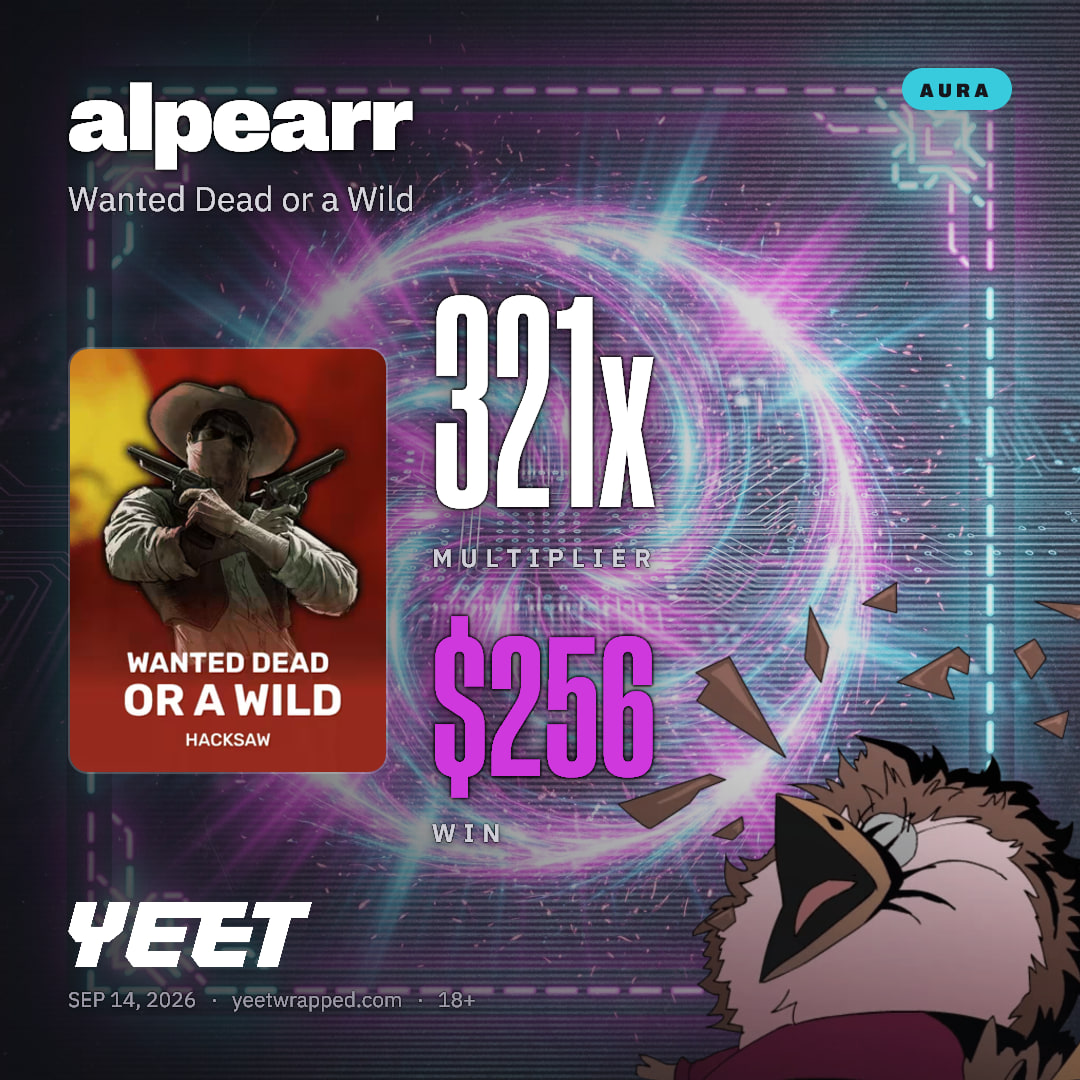alpearr hit 320.6x on Wanted Dead or a Wild