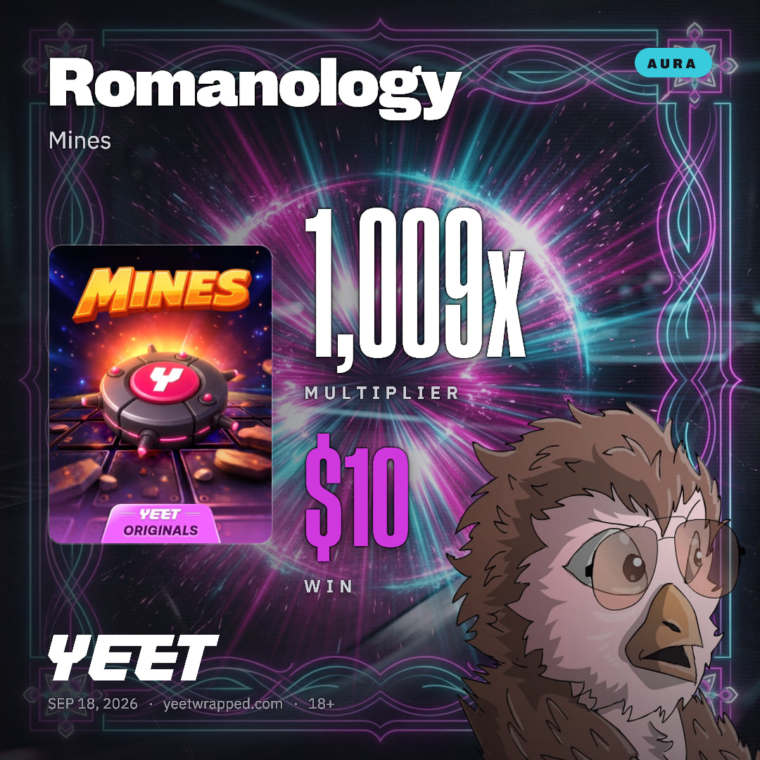 Romanology hit 1,009x on Mines