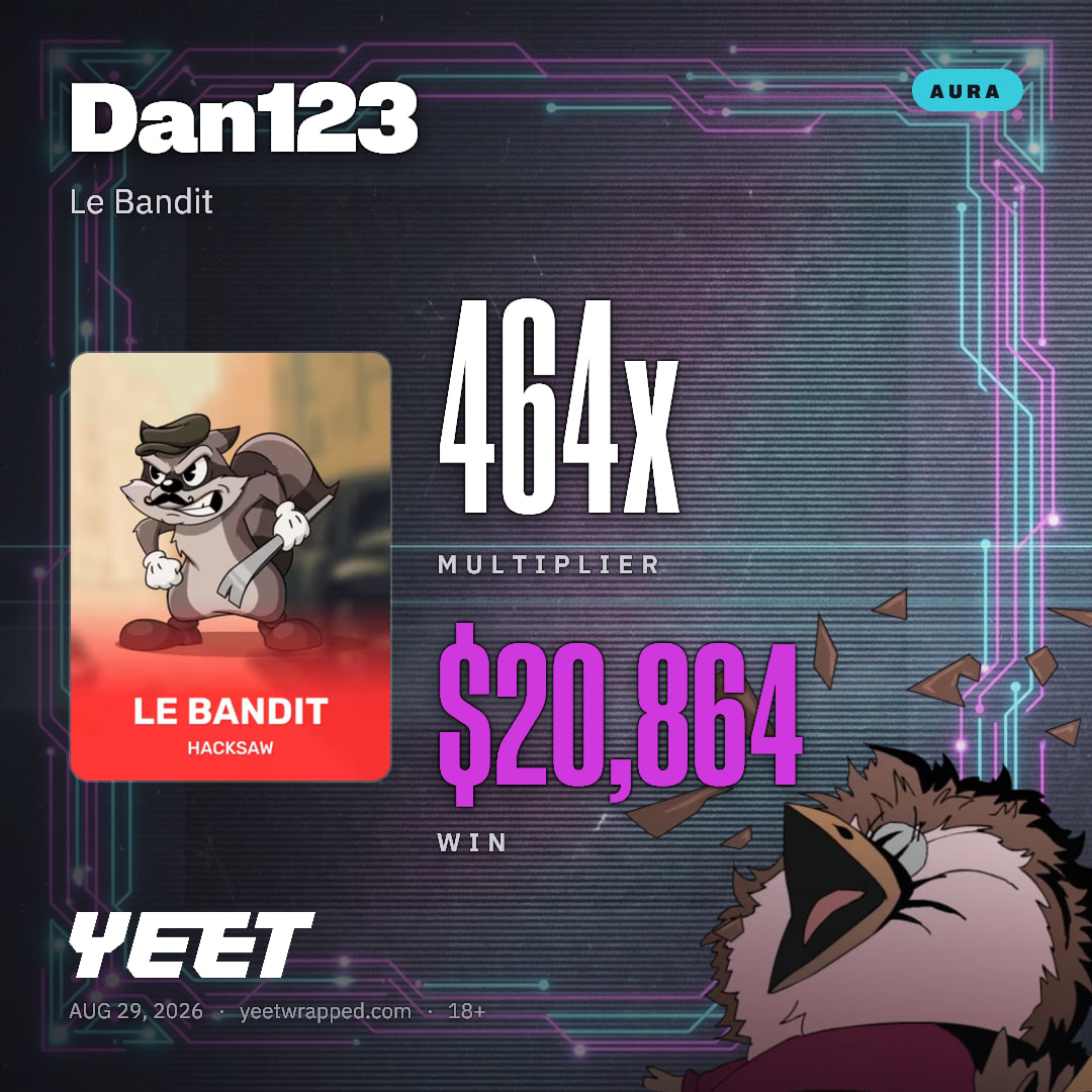 Dan123 hit 463.6x on Le Bandit