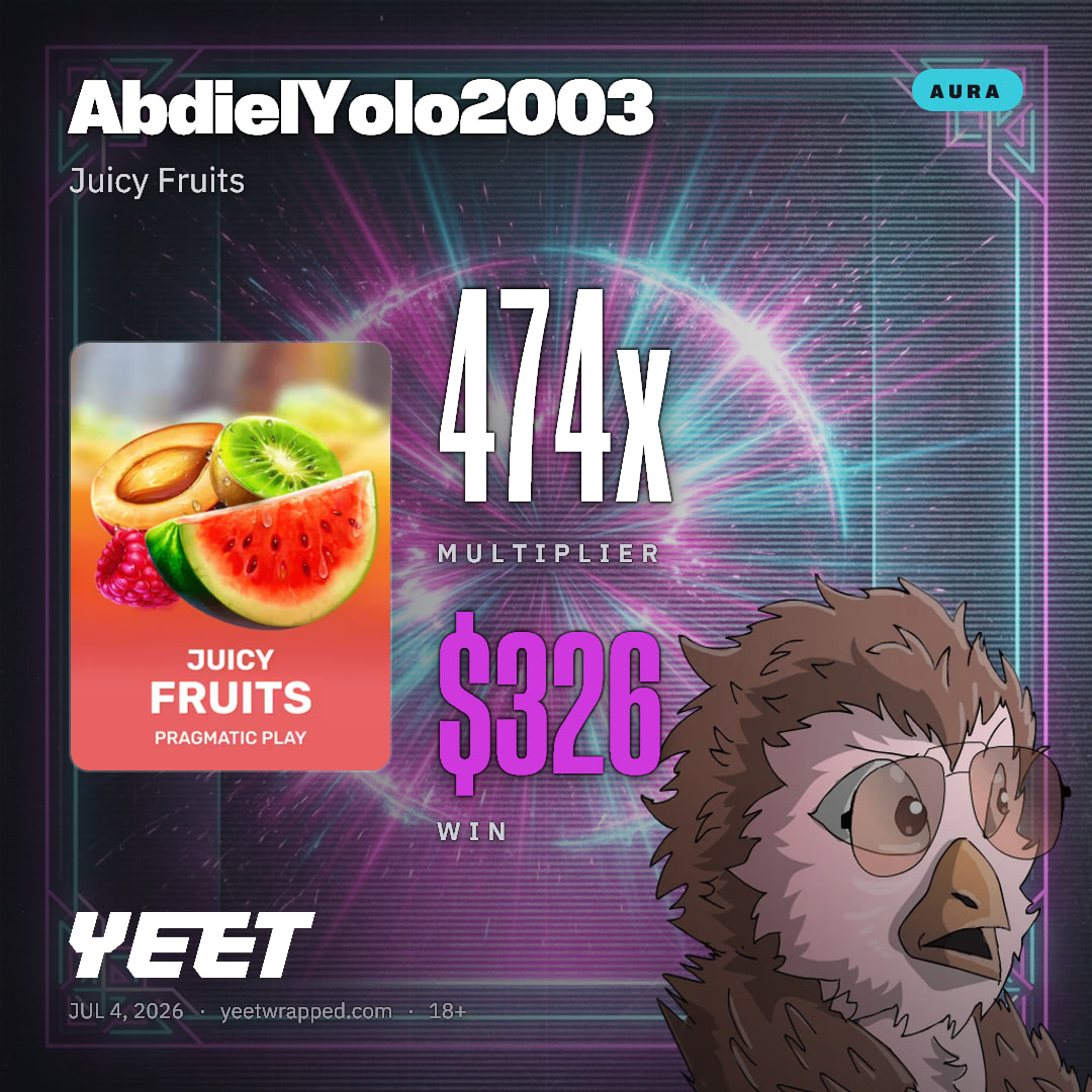 AbdielYolo2003 hit 473.9x on Juicy Fruits