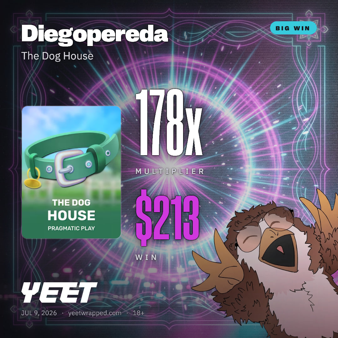 Diegopereda hit 177.8x on The Dog House