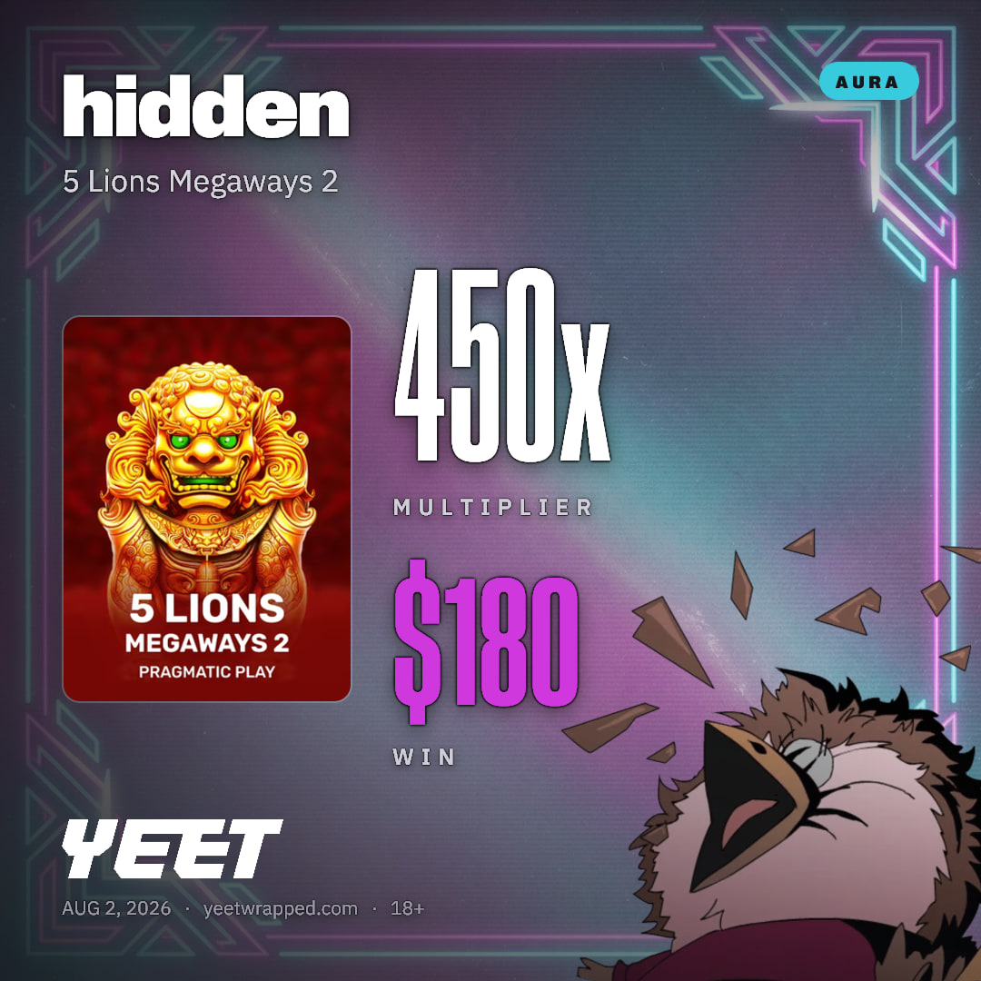 hidden hit 450.2x on 5 Lions Megaways 2