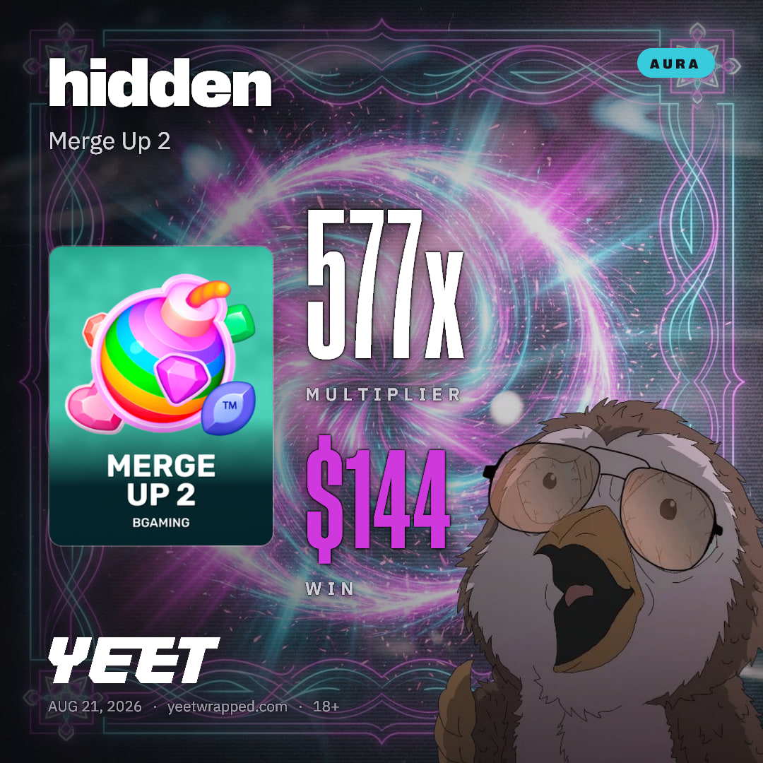 hidden hit 576.9x on Merge Up 2