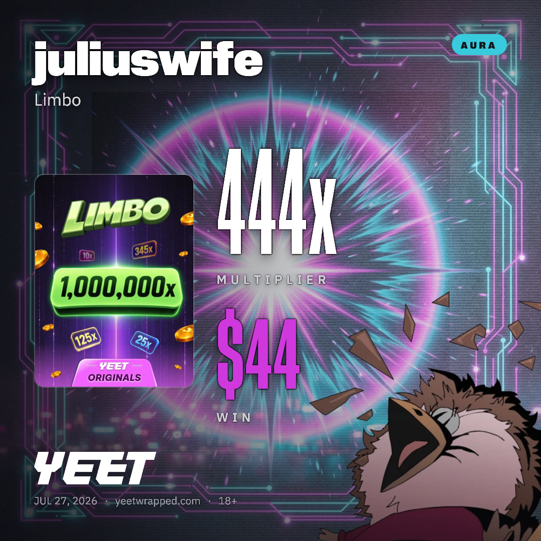 juliuswife hit 444x on Limbo