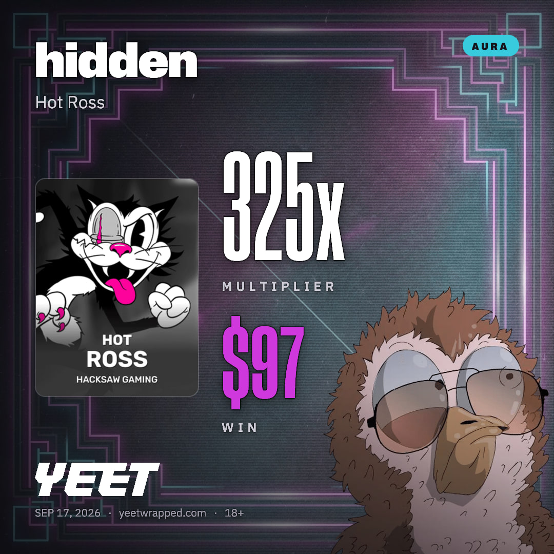 hidden hit 324.5x on Hot Ross