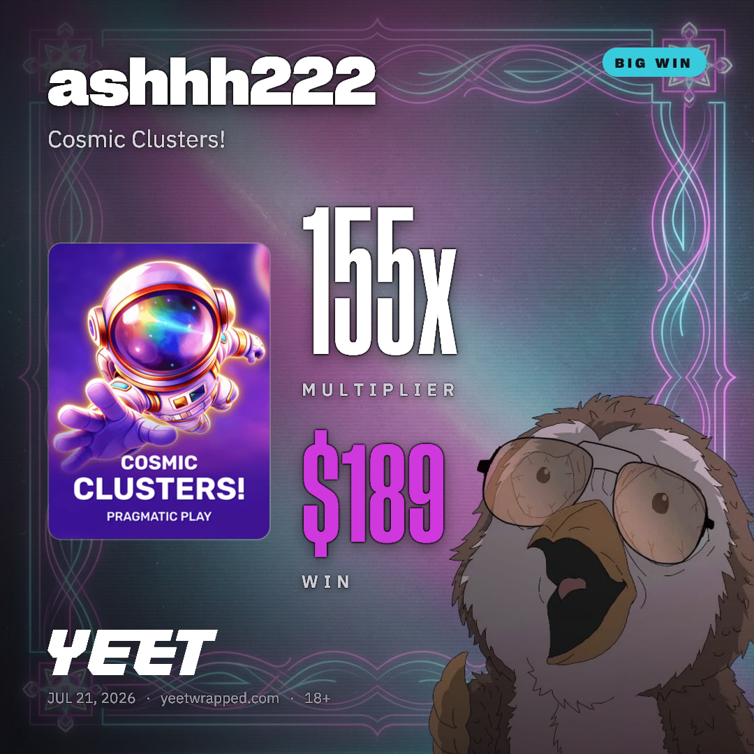 ashhh222 hit 155.2x on Cosmic Clusters!