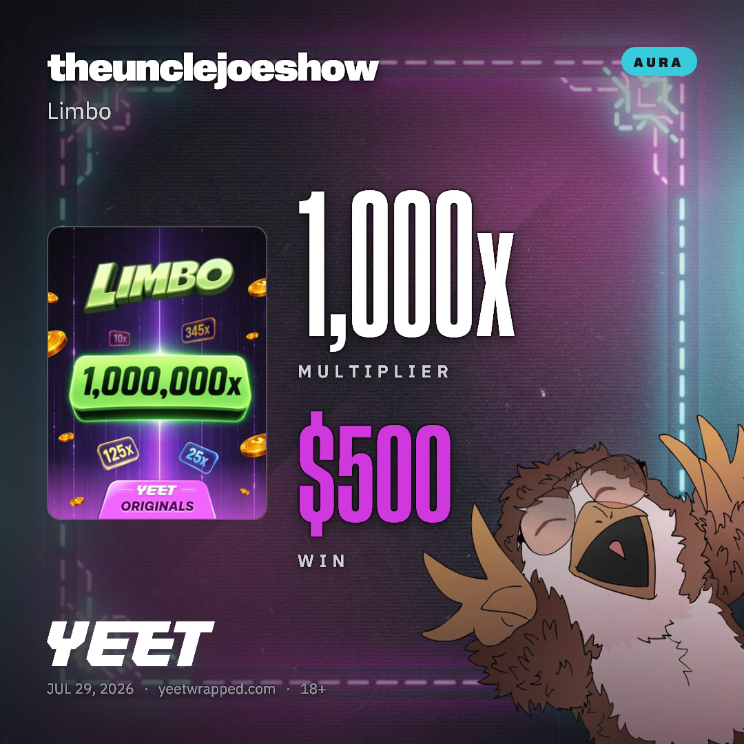 theunclejoeshow hit 1,000x on Limbo