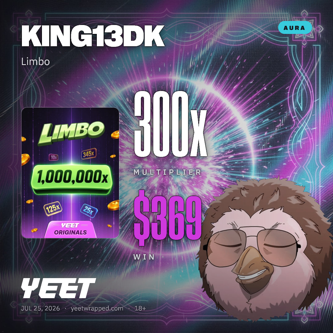 KING13DK hit 300x on Limbo