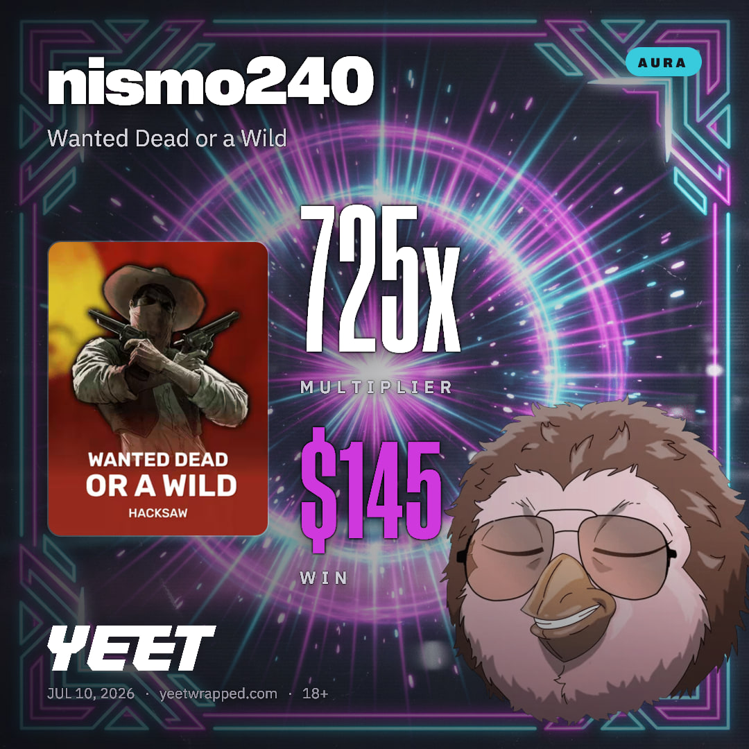 nismo240 hit 725.1x on Wanted Dead or a Wild