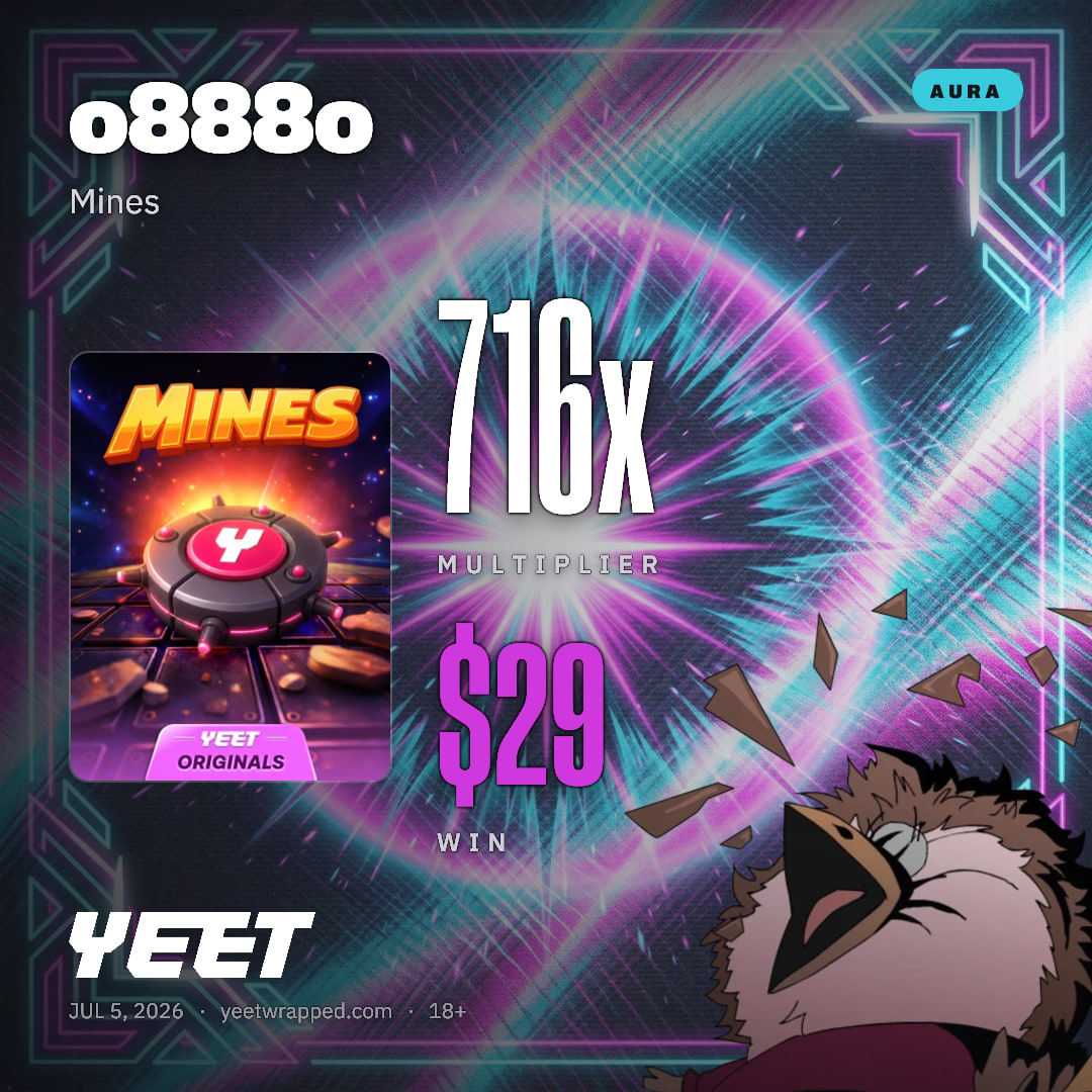 o888o hit 716.1x on Mines
