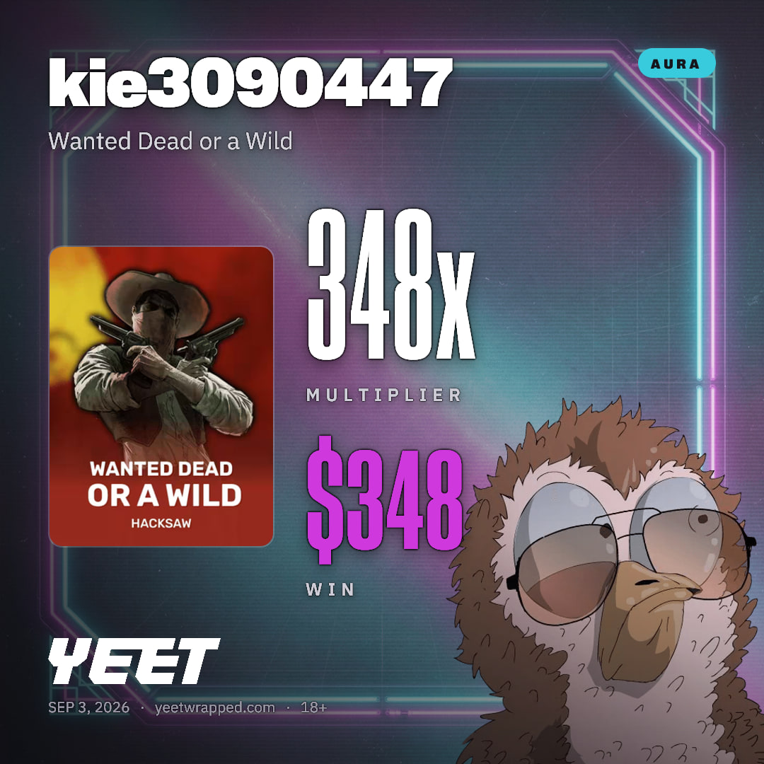 kie3090447 hit 348.1x on Wanted Dead or a Wild
