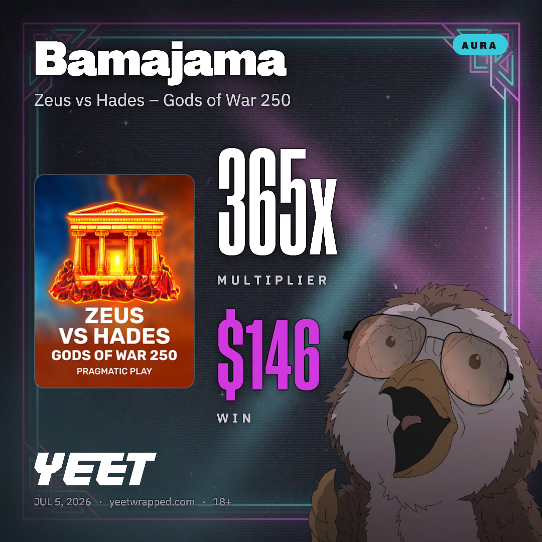 Bamajama hit 365.2x on Zeus vs Hades – Gods of War 250