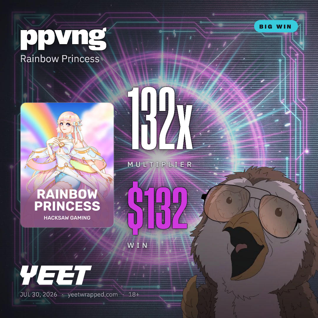 ppvng hit 131.7x on Rainbow Princess