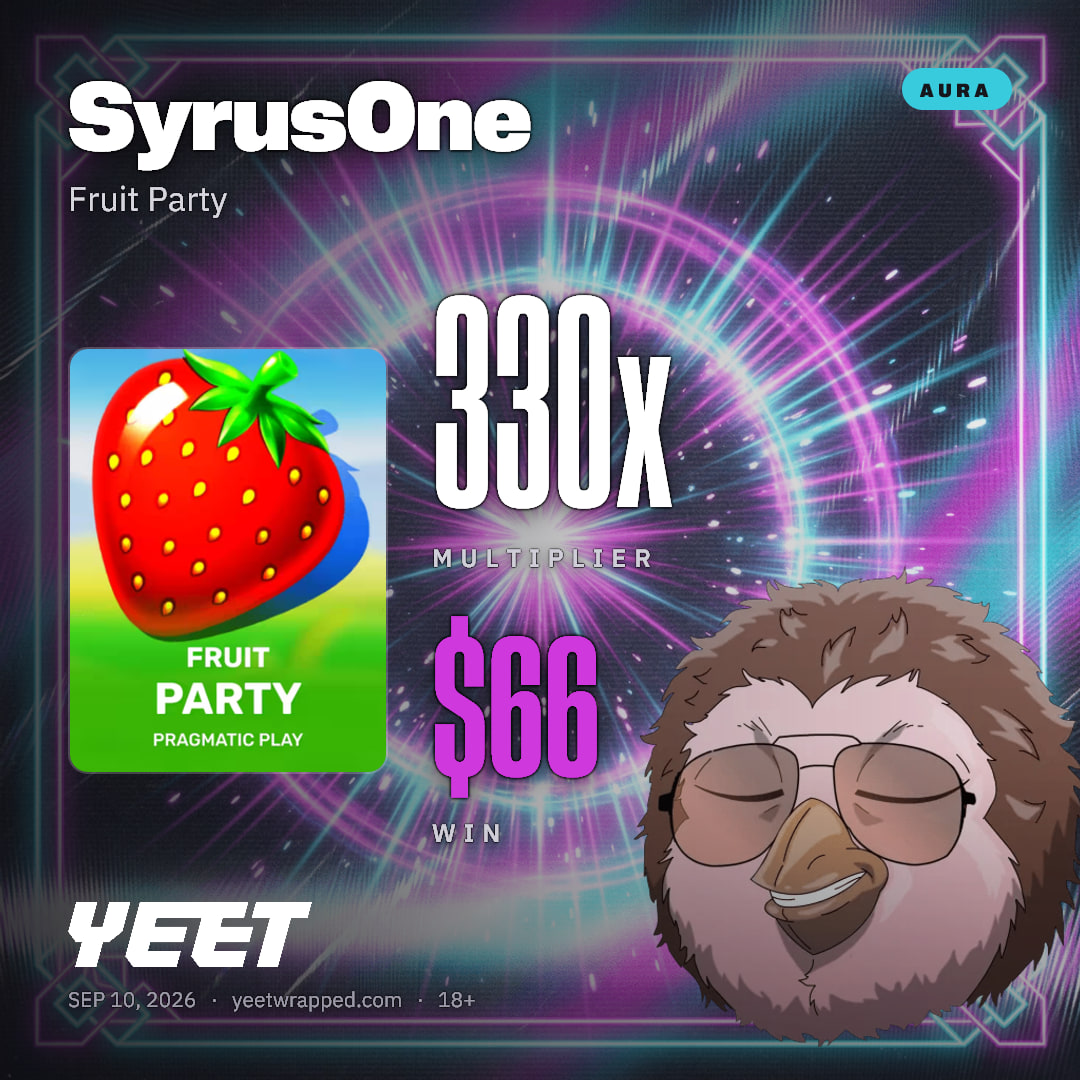 SyrusOne hit 329.6x on Fruit Party