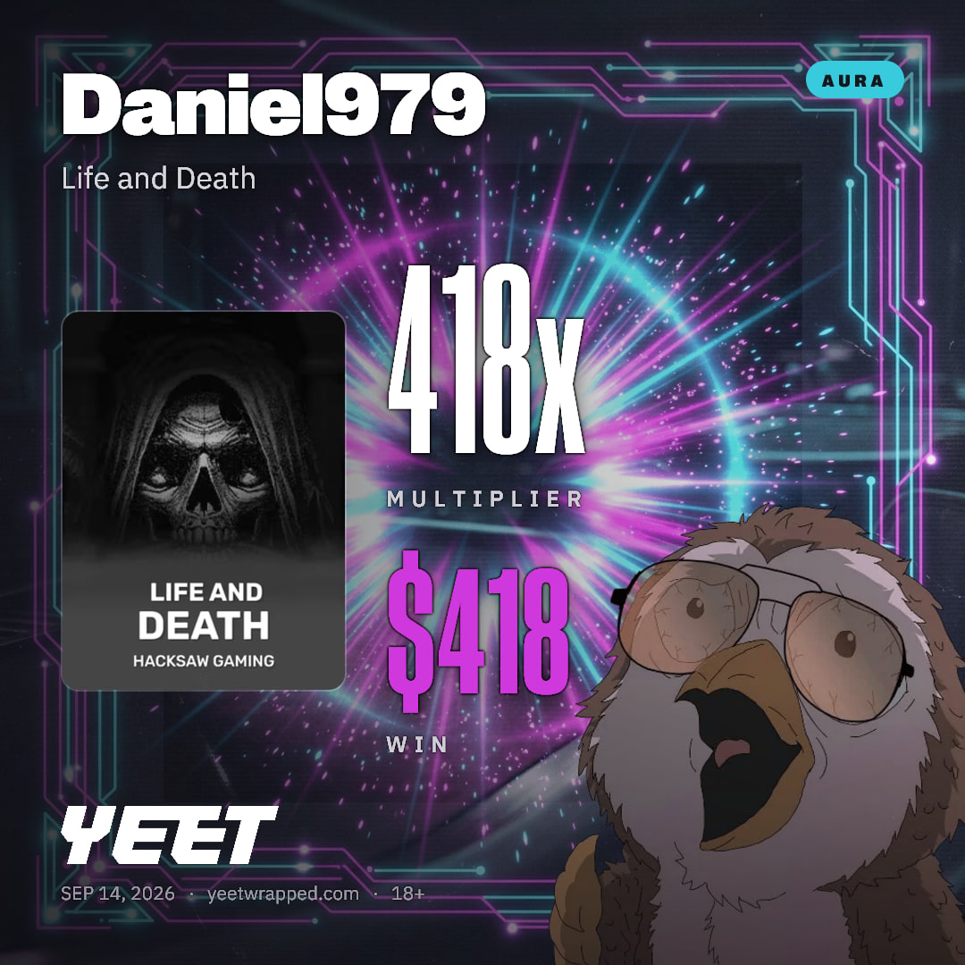 Daniel979 hit 418.2x on Life and Death