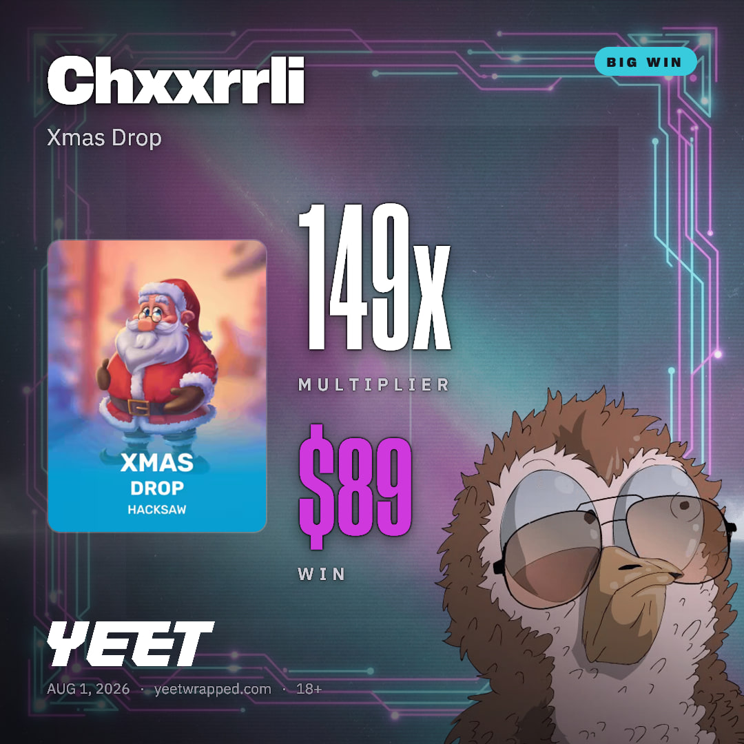 Chxxrrli hit 149.1x on Xmas Drop