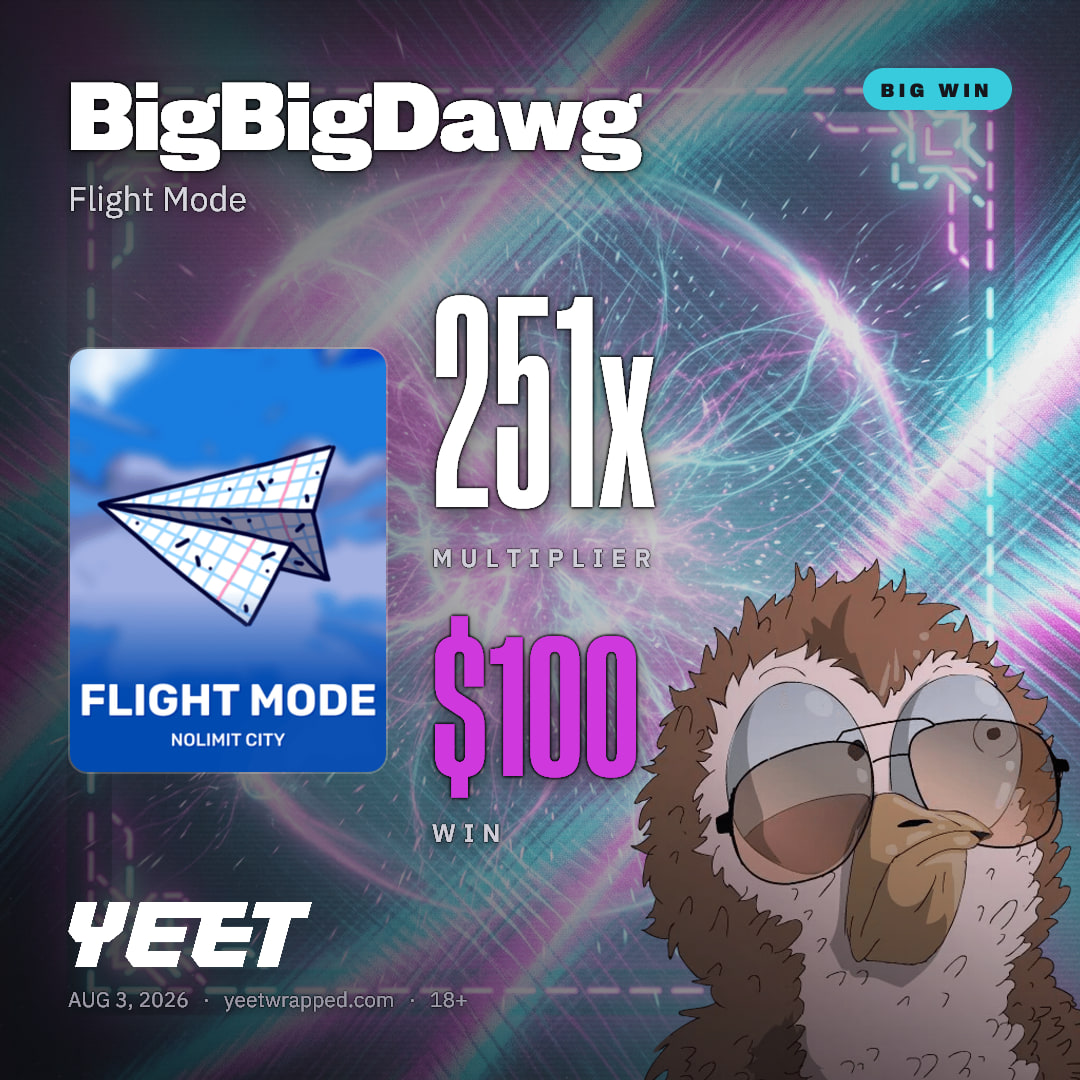 BigBigDawg hit 250.7x on Flight Mode