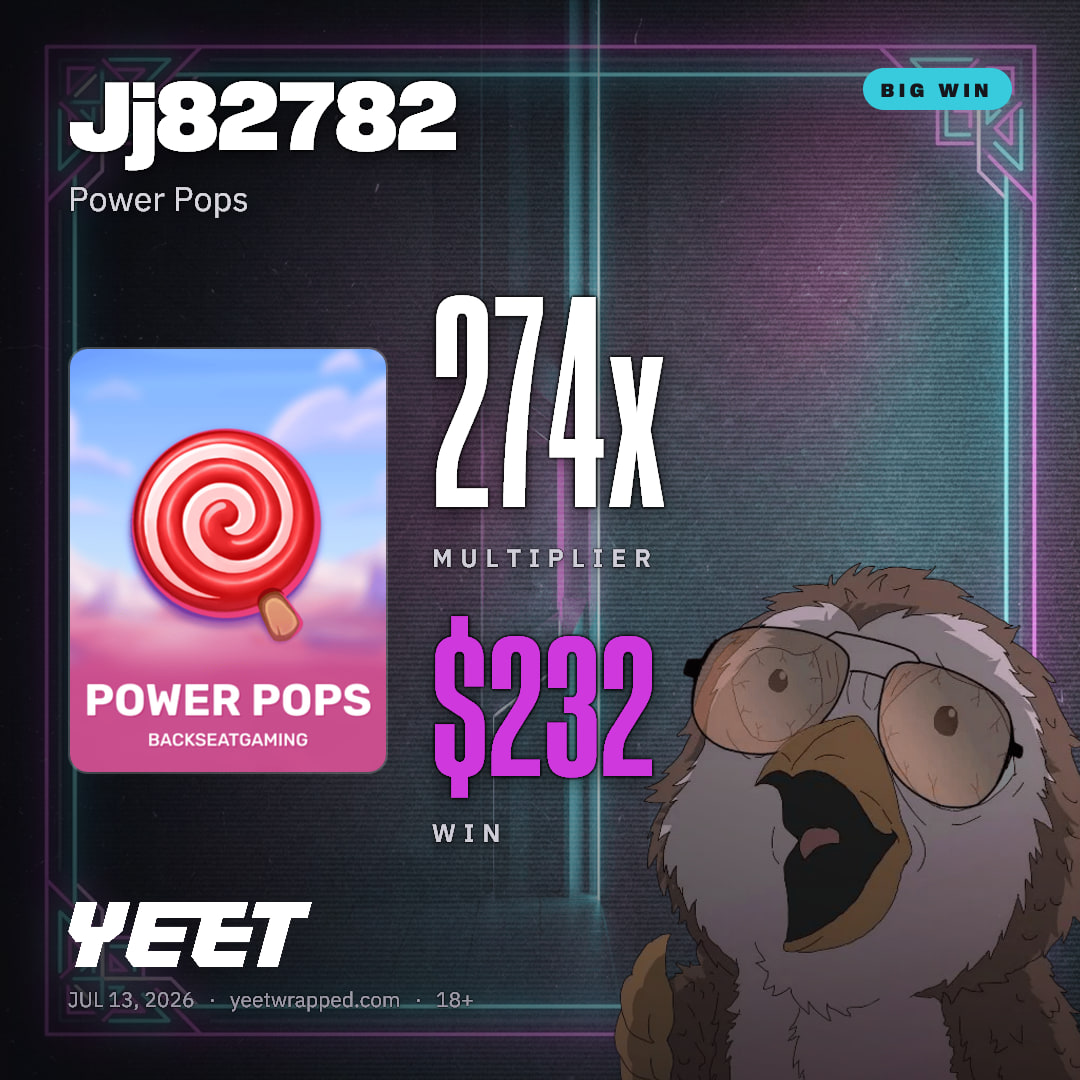 Jj82782 hit 273.8x on Power Pops