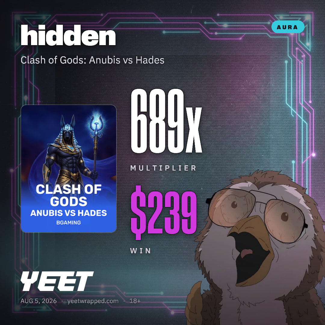 hidden hit 688.8x on Clash of Gods: Anubis vs Hades