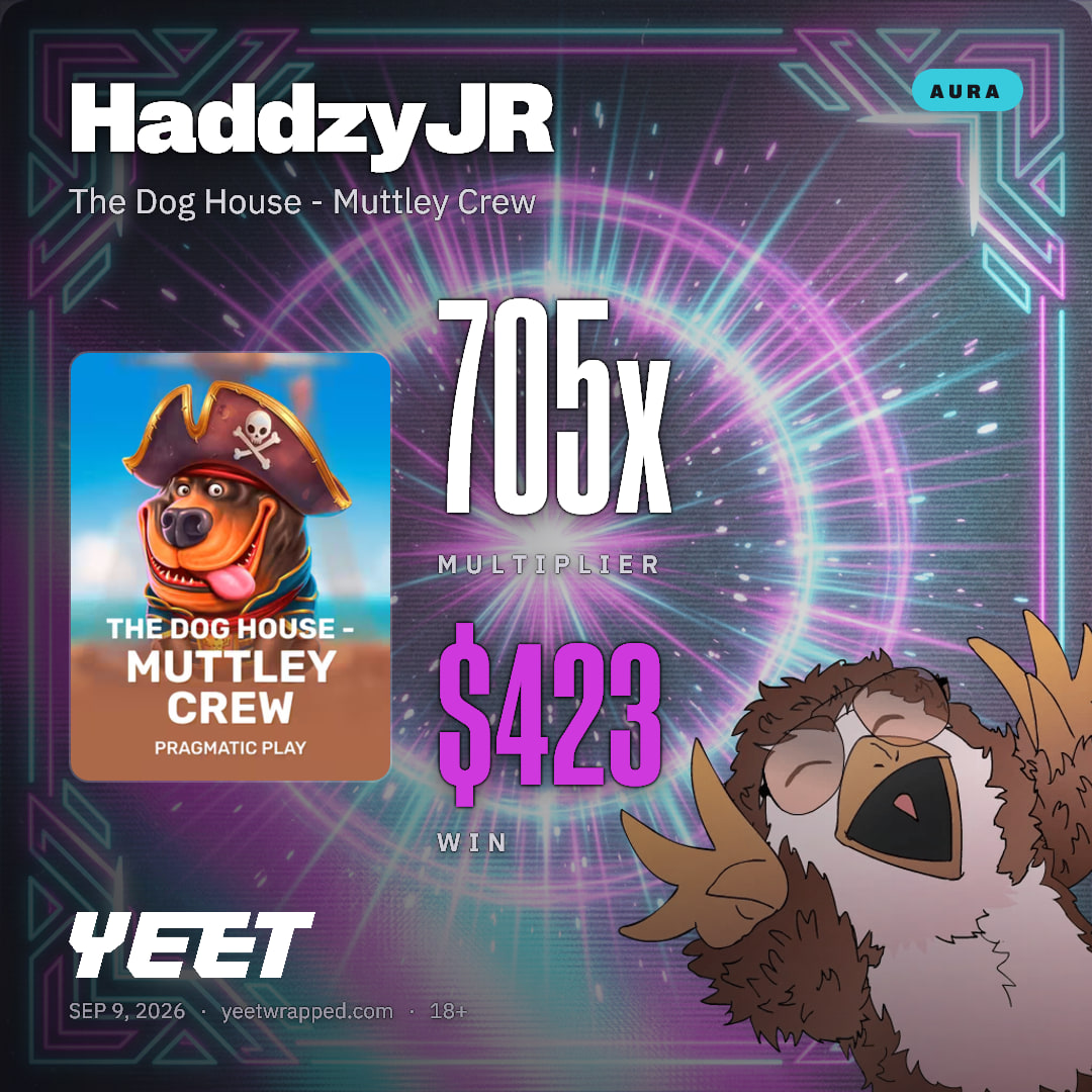 HaddzyJR hit 704.5x on The Dog House - Muttley Crew