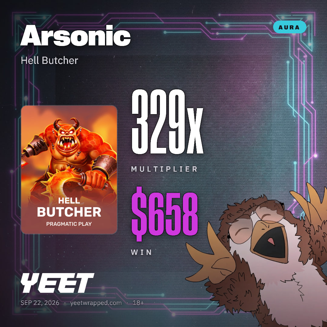 Arsonic hit 328.9x on Hell Butcher