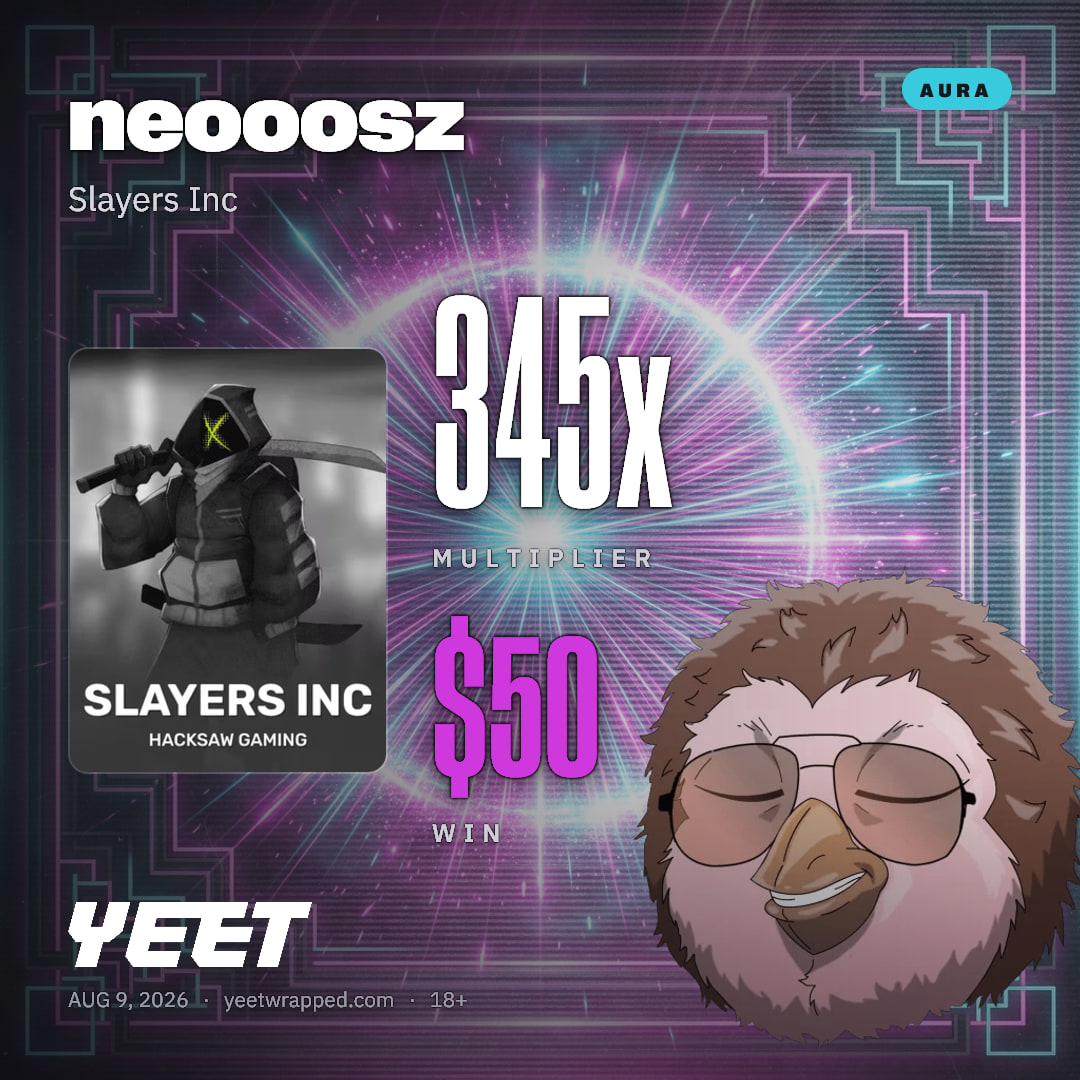 neooosz hit 345x on Slayers Inc
