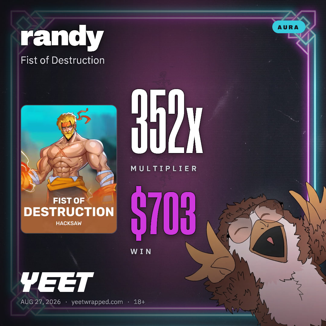 randy hit 351.6x on Fist of Destruction