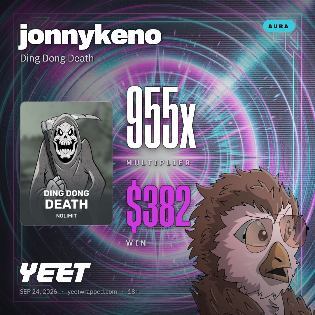 jonnykeno hit 955.5x on Ding Dong Death