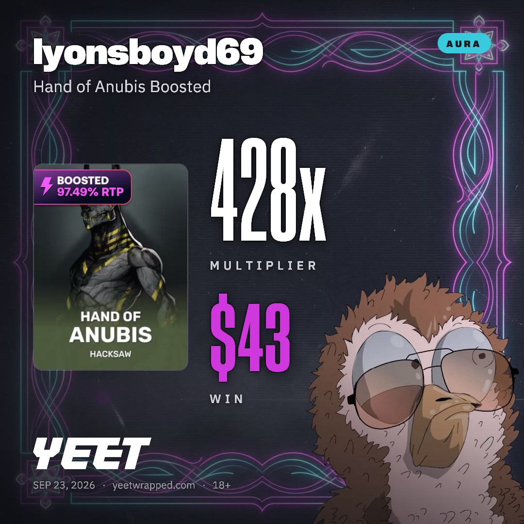 lyonsboyd69 hit 428x on Hand of Anubis Boosted