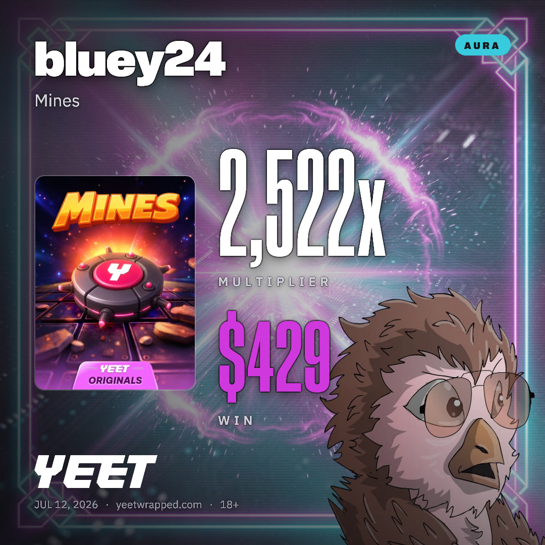 bluey24 hit 2,522x on Mines