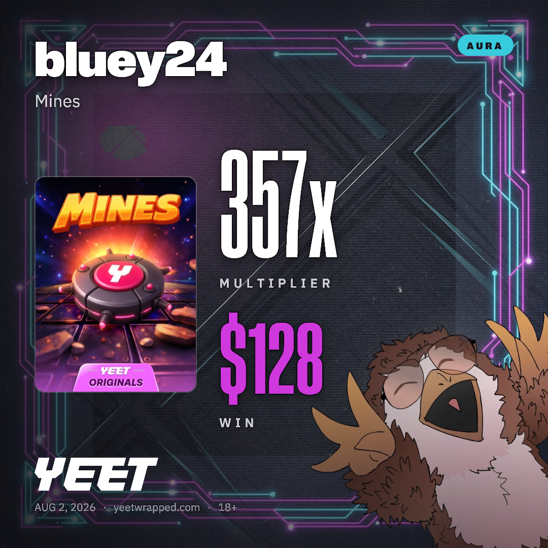 bluey24 hit 356.6x on Mines