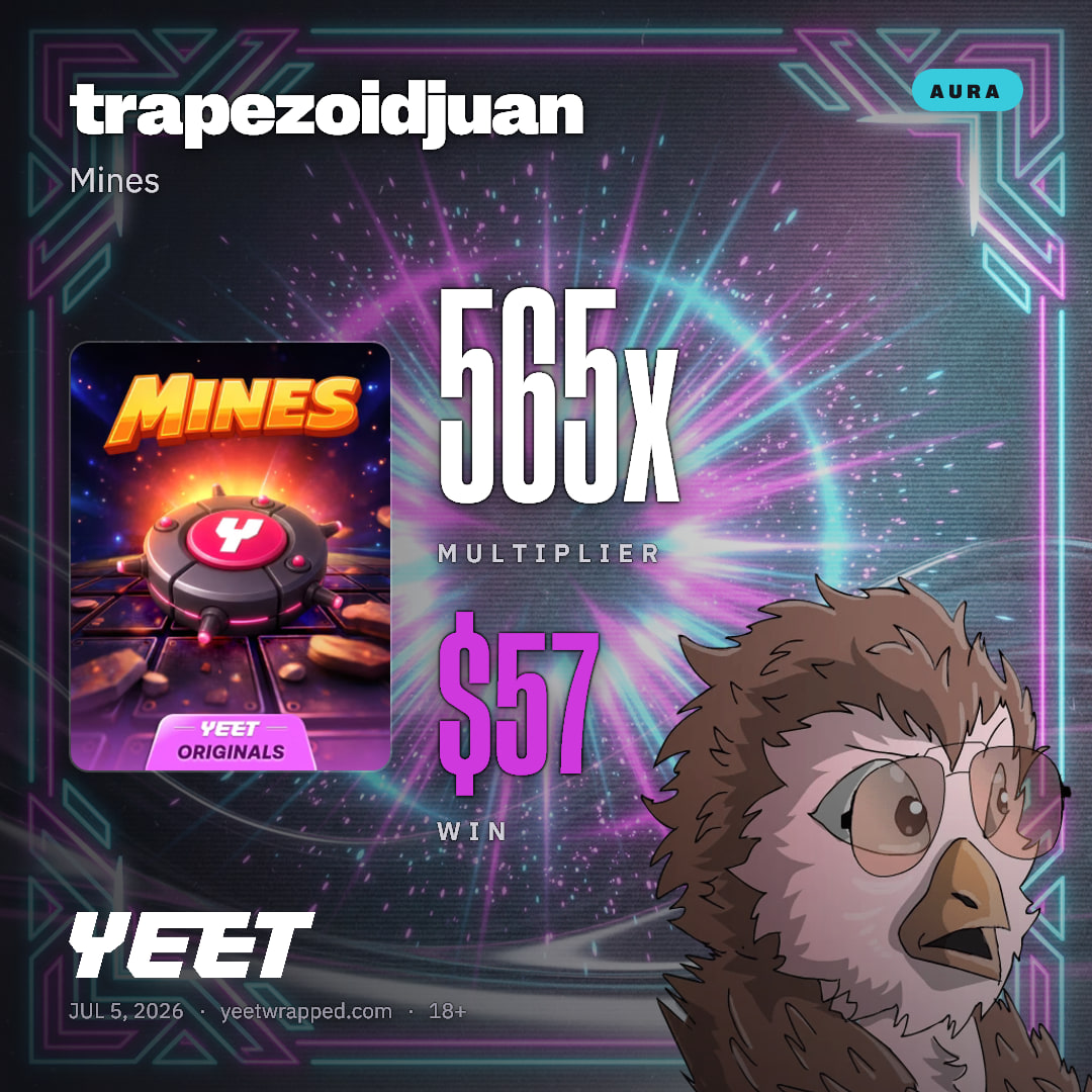 trapezoidjuan hit 565.3x on Mines
