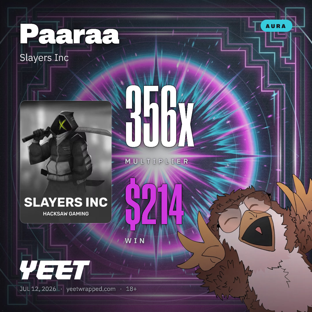 Paaraa hit 356.3x on Slayers Inc