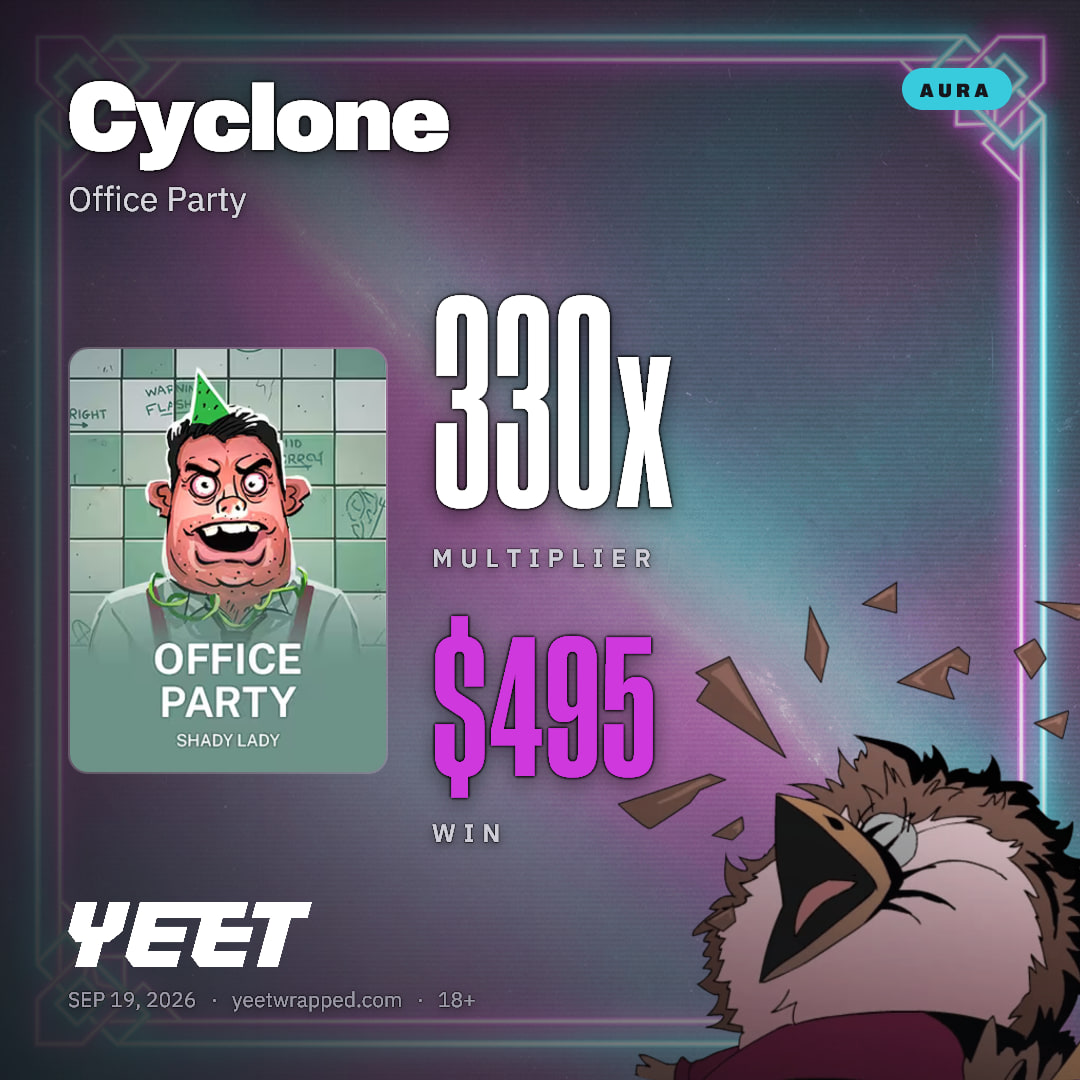 Cyclone hit 330x on Office Party