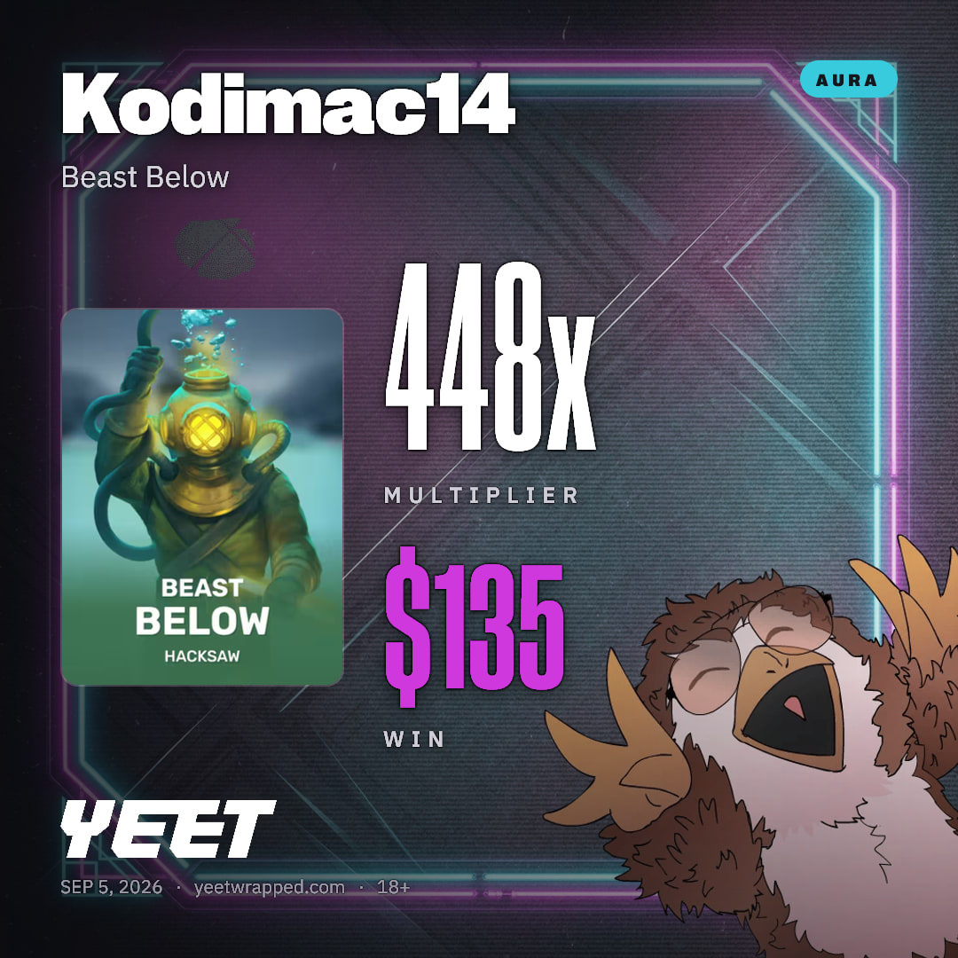 Kodimac14 hit 448.3x on Beast Below
