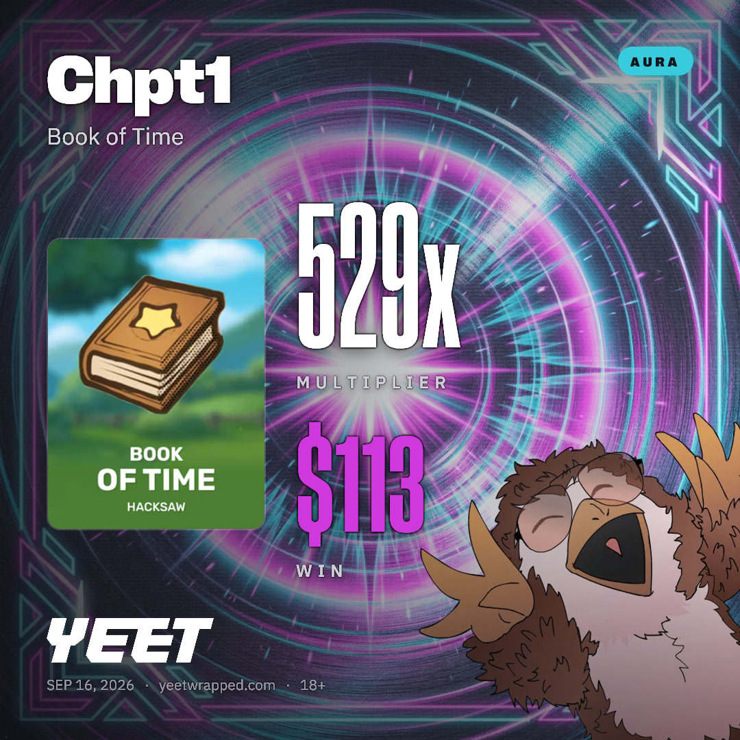 Chpt1 hit 528.7x on Book of Time