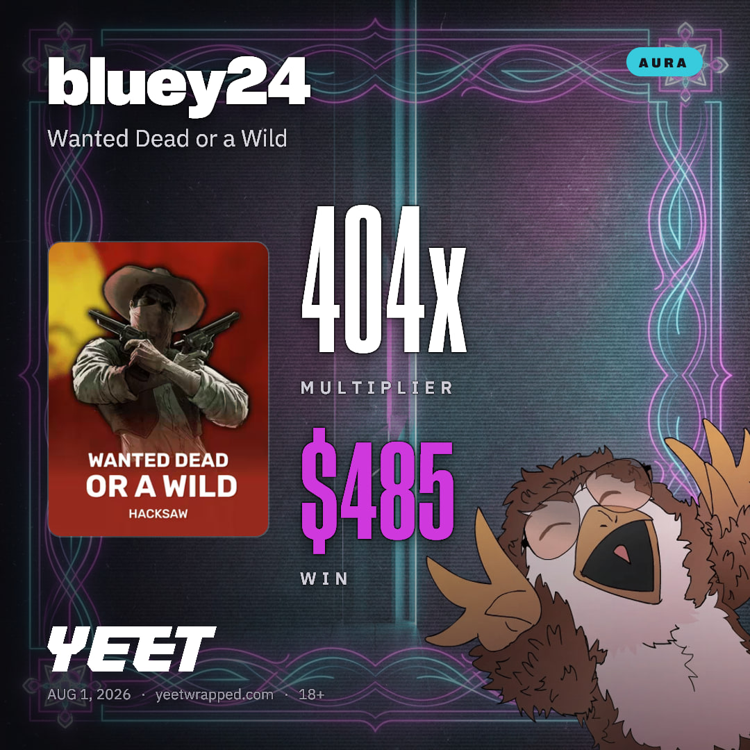bluey24 hit 404x on Wanted Dead or a Wild