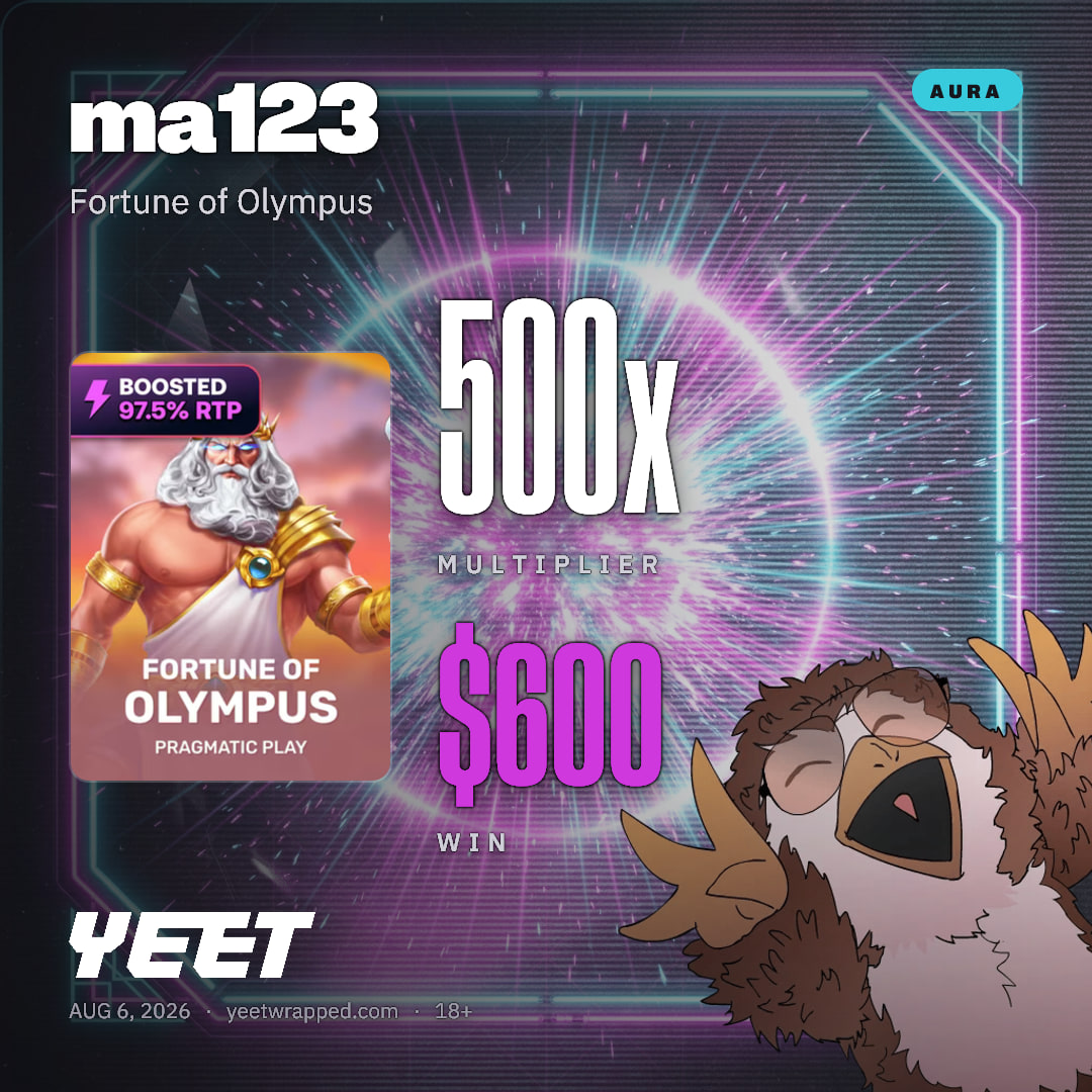 ma123 hit 500.2x on Fortune of Olympus