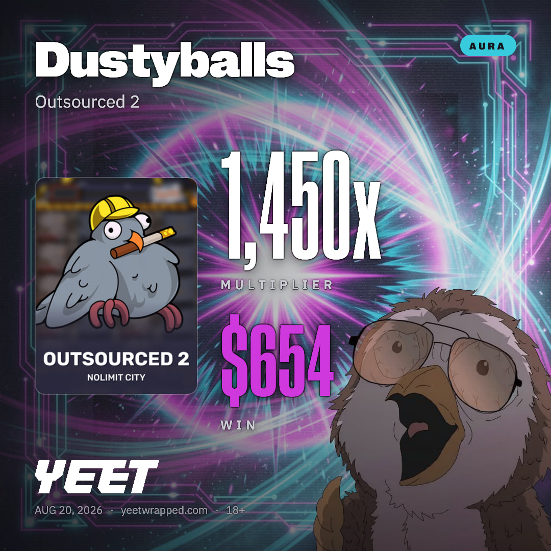 Dustyballs hit 1,450x on Outsourced 2