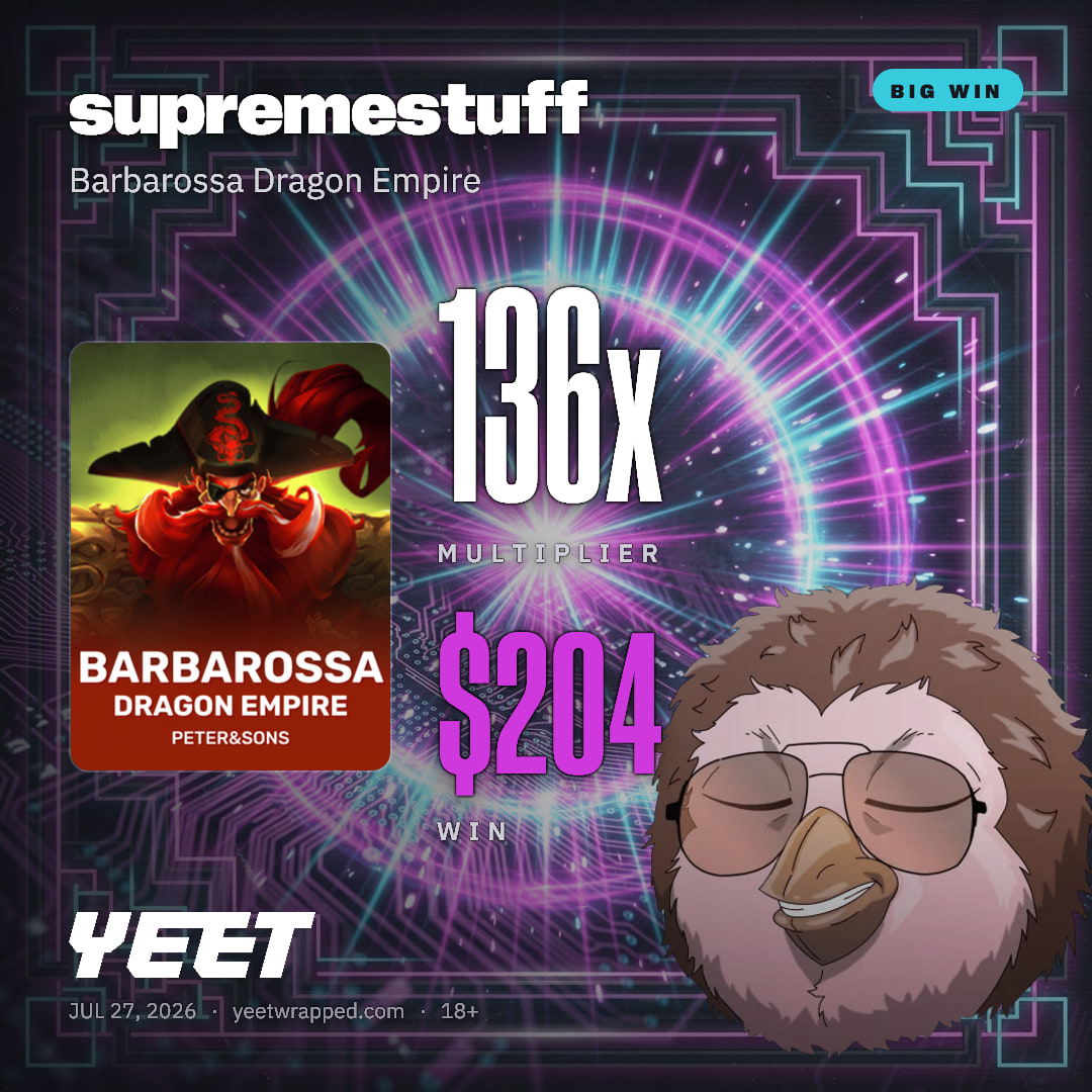 supremestuff hit 136.1x on Barbarossa Dragon Empire