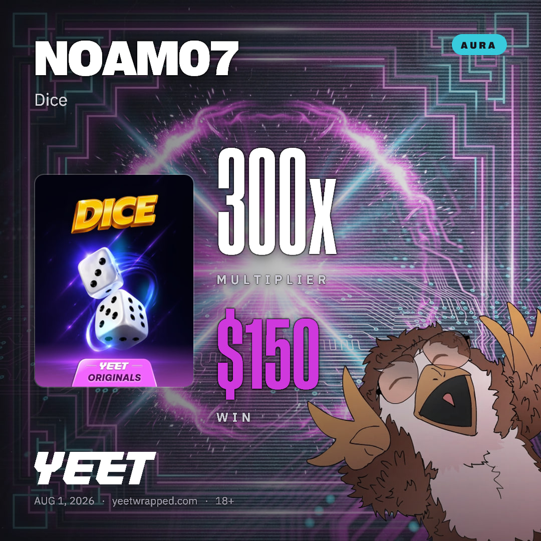 NOAM07 hit 300x on Dice