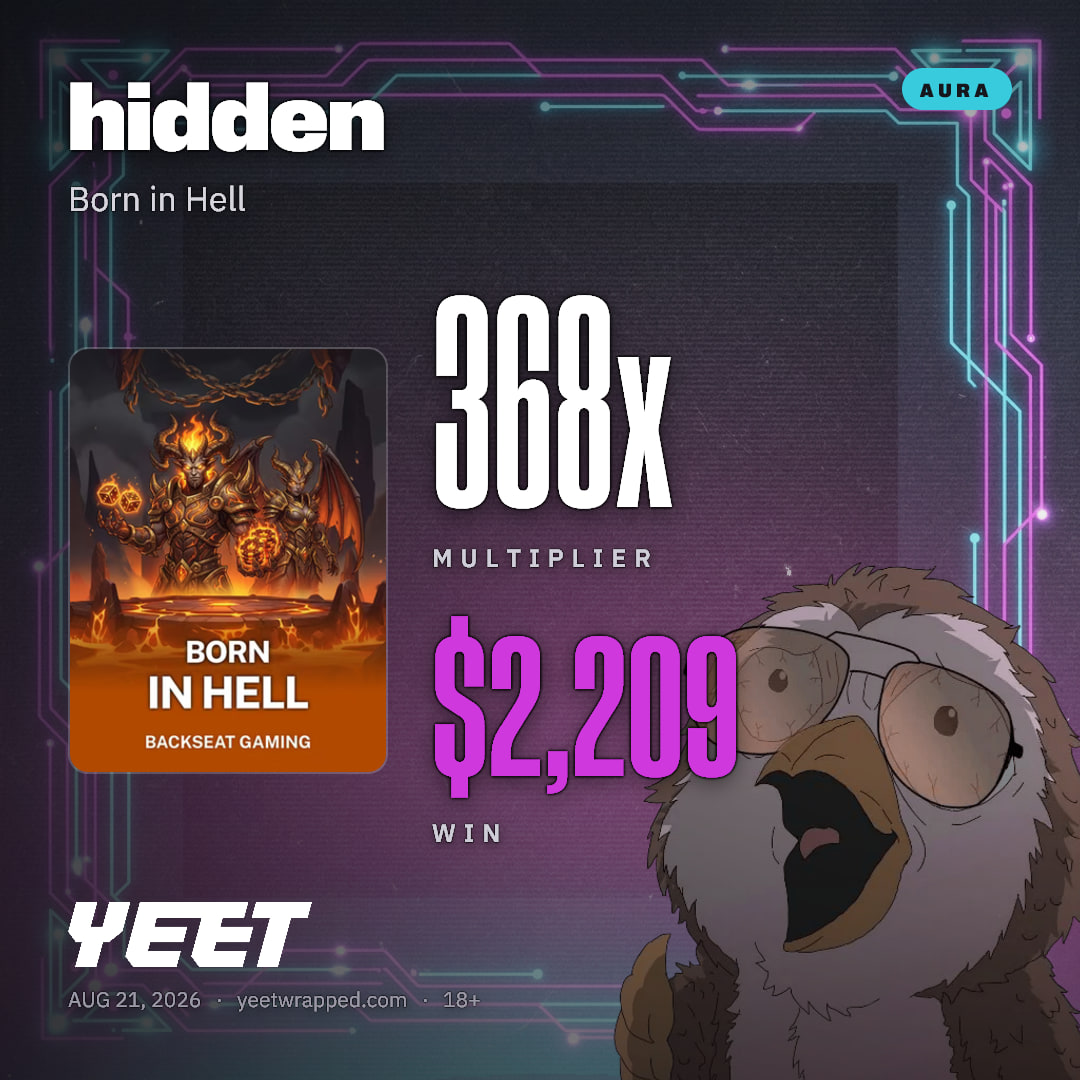 hidden hit 368.1x on Born in Hell