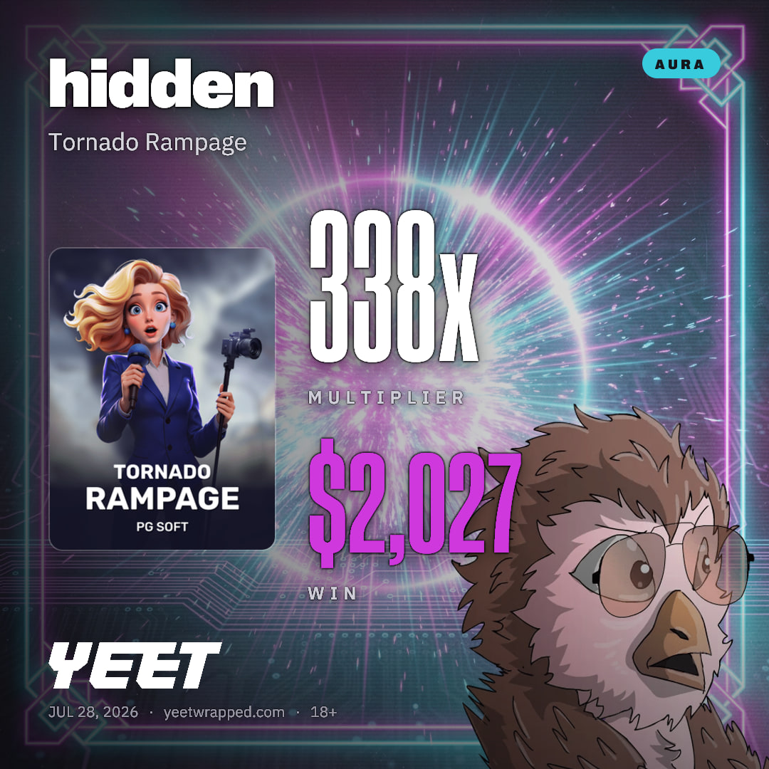hidden hit 337.8x on Tornado Rampage