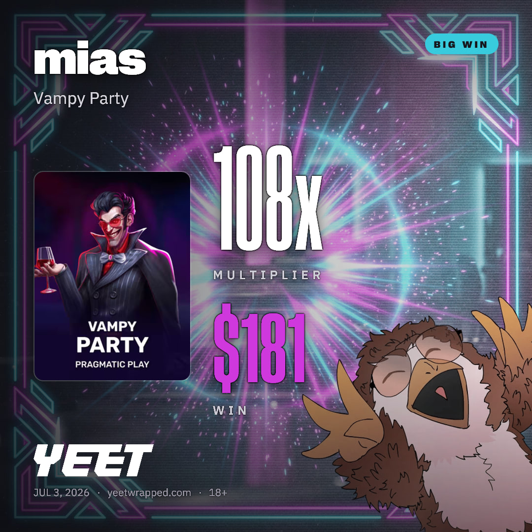 mias hit 107.7x on Vampy Party