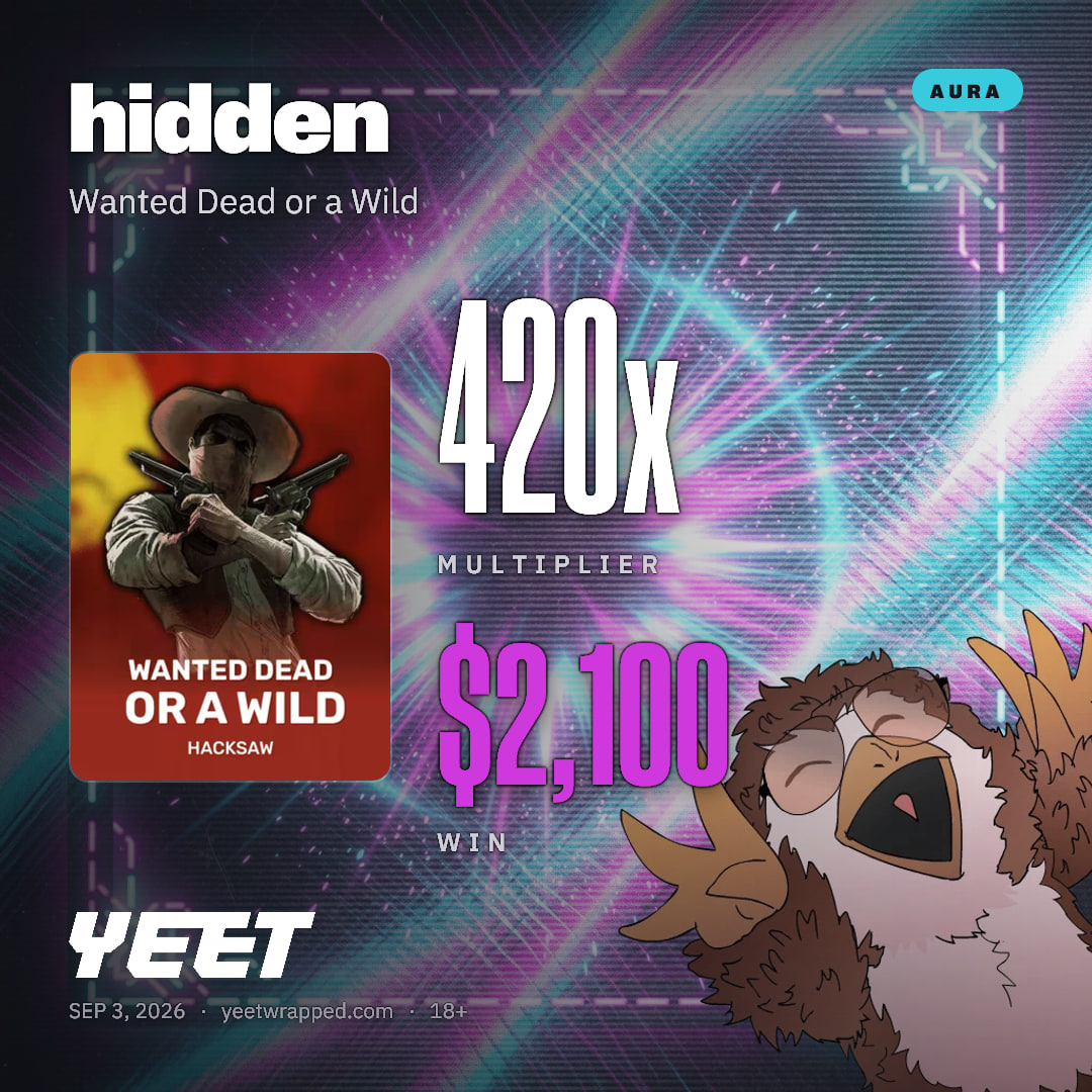 hidden hit 420x on Wanted Dead or a Wild