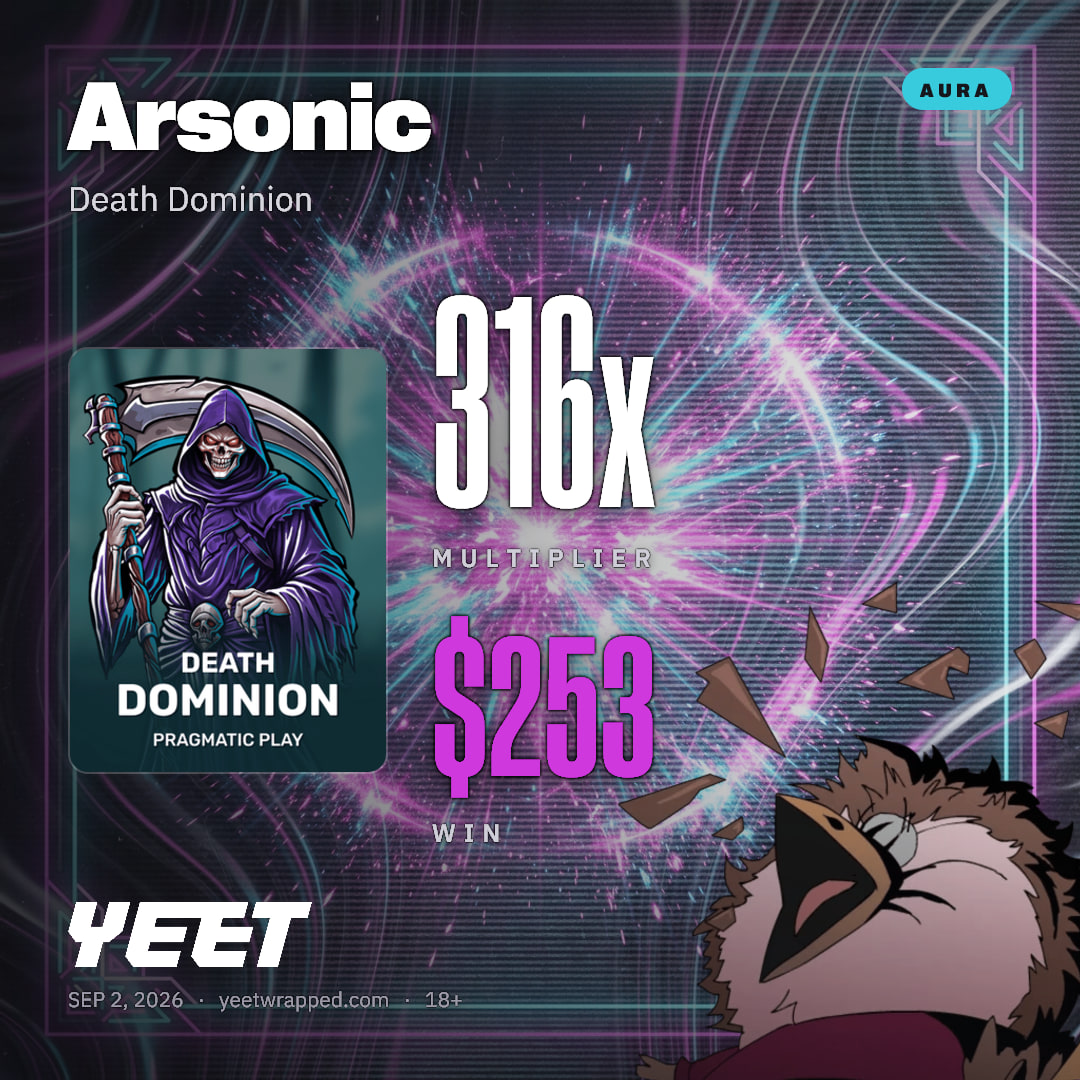 Arsonic hit 316.2x on Death Dominion